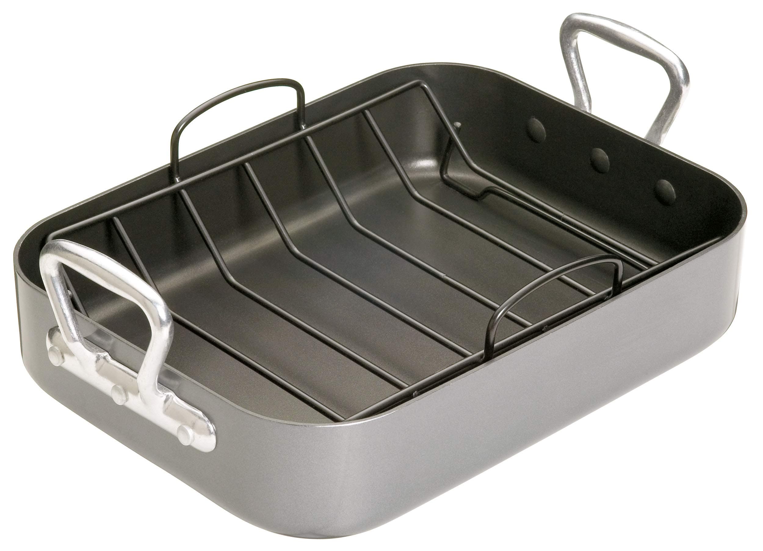 Master Class Non-Stick Roaster with Rack, 36x27.5x7.5cm, Display Boxed