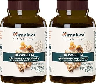Himalaya Pure Herbs Boswellia, Joint Support, 60 Caplets, (Pack of 2)