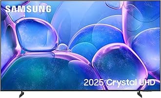 Samsung Crystal UHD 85" U7000F, Crystal Processor 4k, 4k Upscaling, Object Tracking Sound Lite, One UI Tizen, Smart TV, 2025