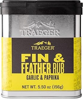 Traeger Grills SPC176 Fin and Feather Rub with Garlic and Paprika