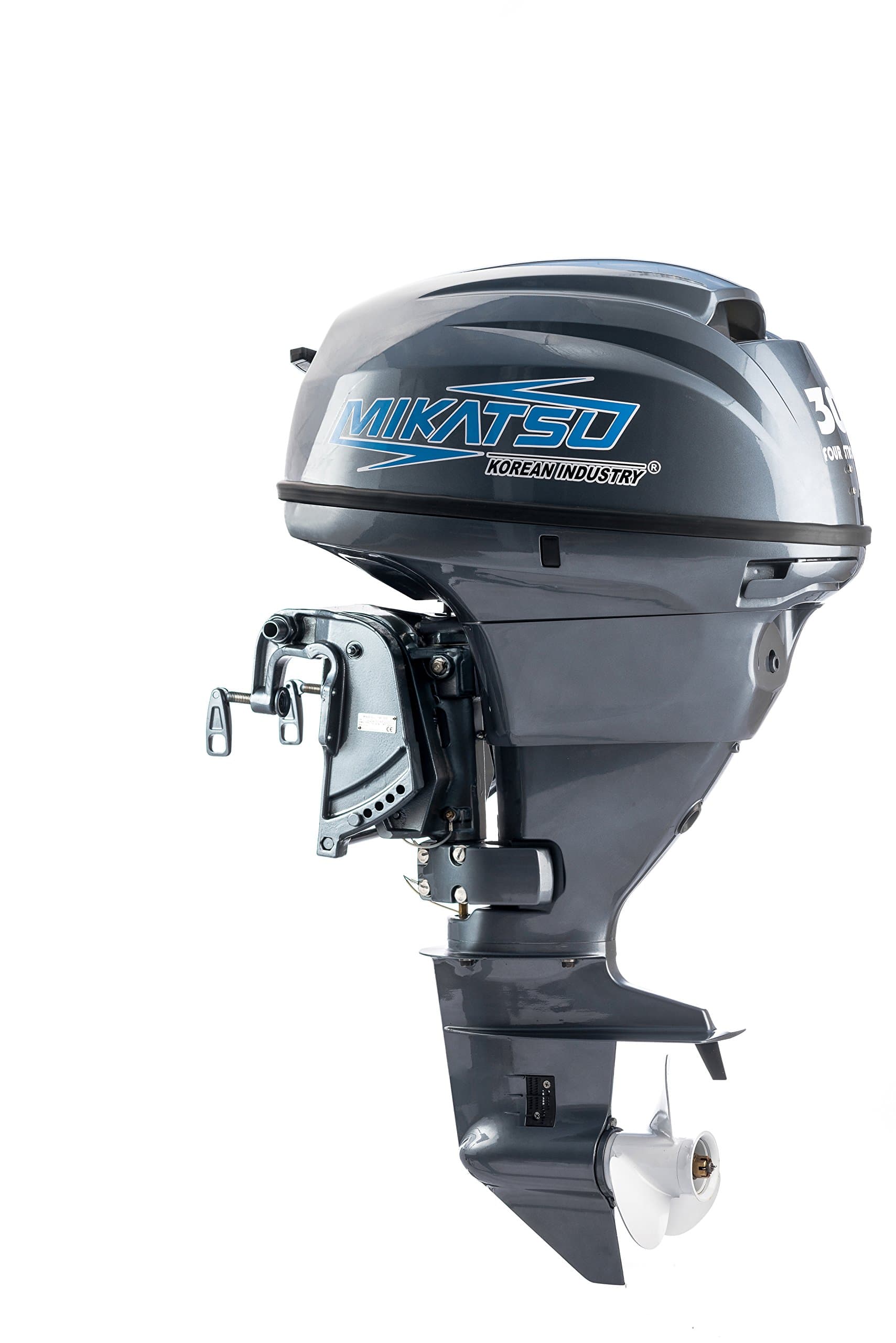 Outboard MF30FEL: 4-stroke 30 HP long-shaft e-start remote control boat engine outboard motor.