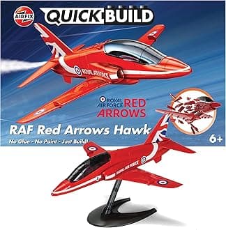 J6018 RAF Red Quick Build Arrows Model Kit