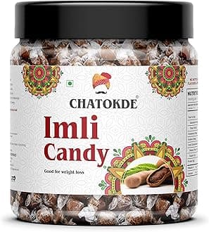 - Imli Candy, Khatti, Methi Imli, Tamarind Twist Candy, Tamarind Candy (300 Gm) [Jar Pack]