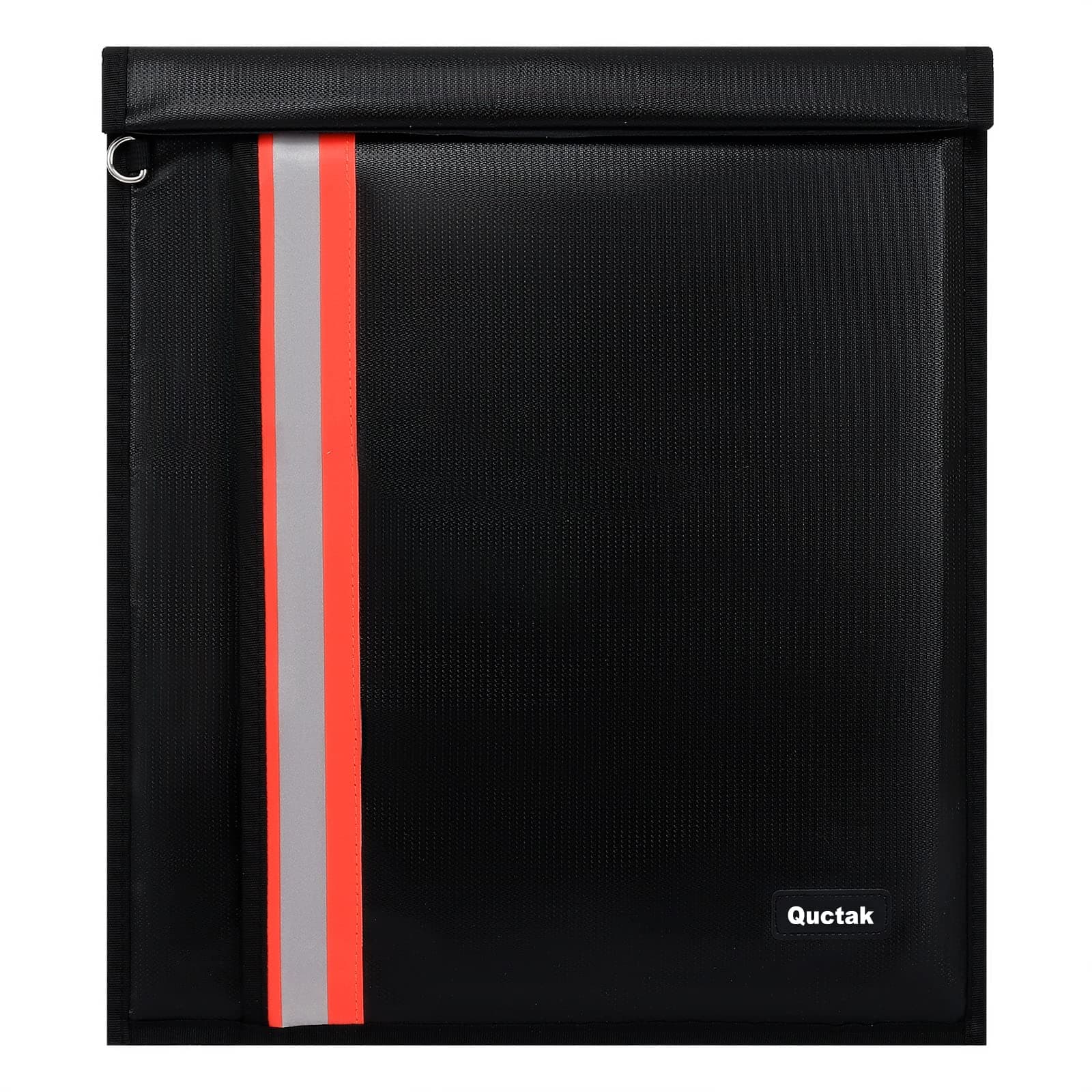 Upgraded Two Pockets Faraday Bag for Laptops (20 x 15 inches), Quctak Faraday Cage, Faraday Key Fob Protector, Fireproof & Waterproof Car Key Signal Blocker Pouch, RFID Bag