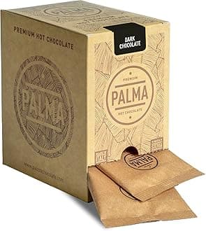 PALMA Italian Hot Chocolate Sachets - Dark Chocolate | 500g (20 Servings)