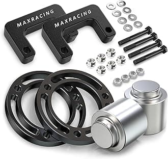 MAXRACING 3.5" + 3" Front Leveling Lift Kit Compatible with 2007-2020 Chevy Tahoe | 2007-2020 Chevy Suburban 1500 | 2007-2013 Chevy Avalanche 1500 | 2000-2000 GMC Yukon 1500 20 000