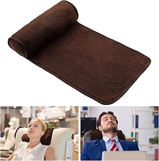 Weysat Neck Head Pillow for Recliner Chair Non Slip Fleece Adjustable Neck Ro...