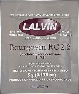 1230269 Bourgovin RC 212 Saccharomyces cerevisiae (5 g. Pouch)