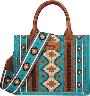 Wrangler Purse for Women Southwestern Tote Bag with Guitar Strap
