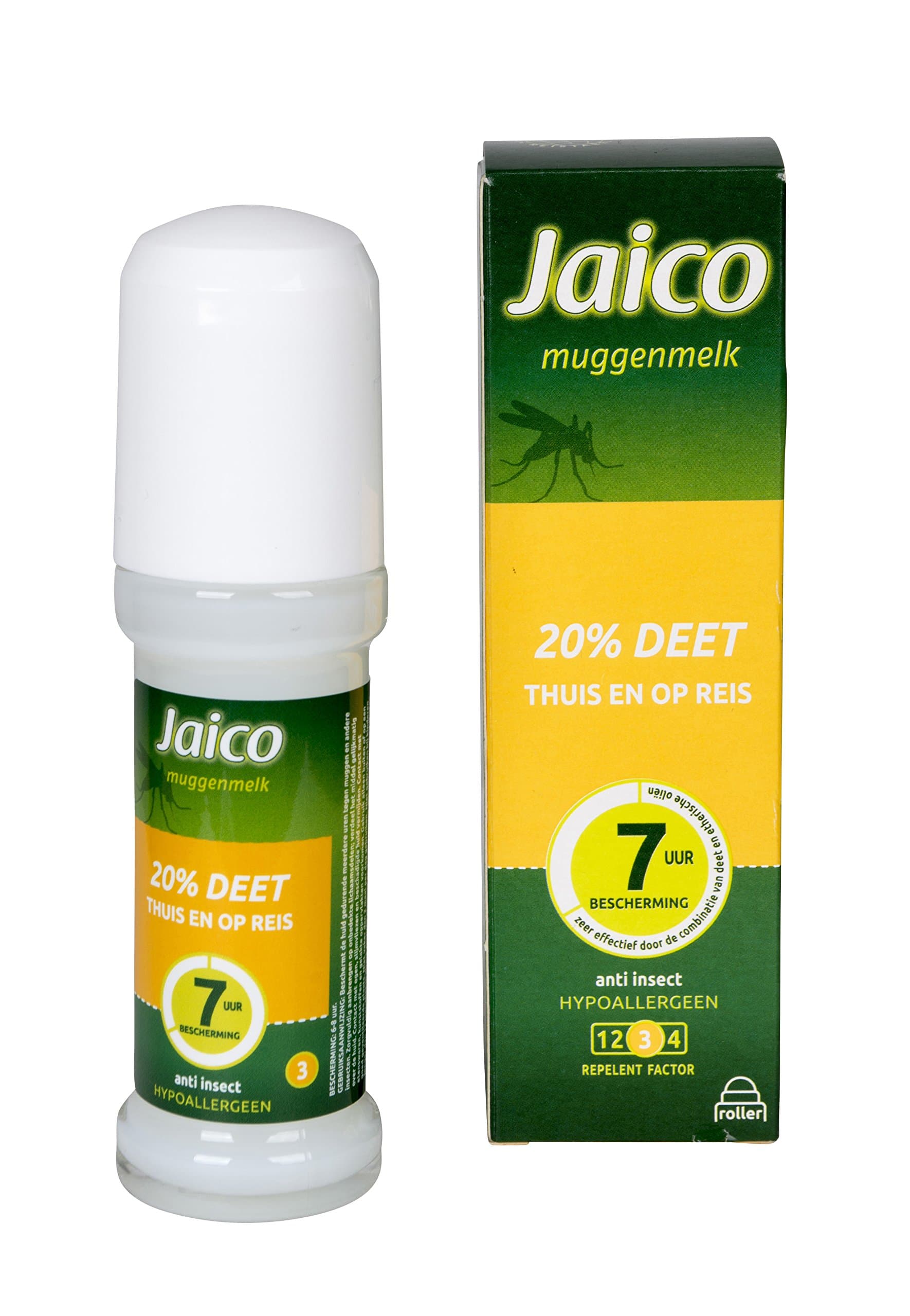 Jaico - Anti-mosquito Roller 20% DEET 50ml
