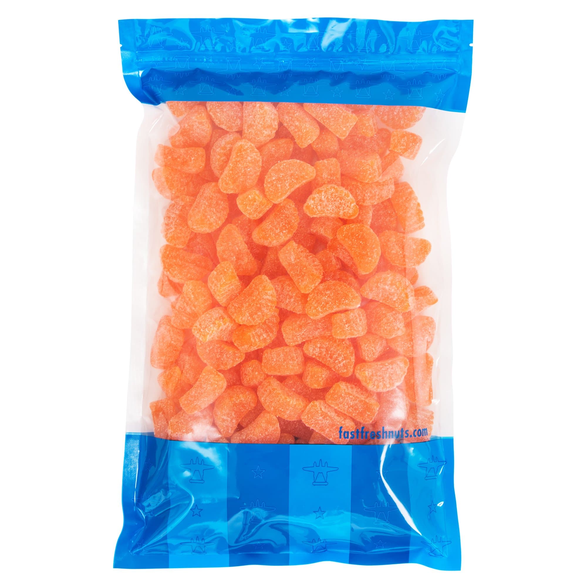 Bulk Original Orange Slice Candy - 5 lbs in an Resealable Bomber Bag - Great for Candy Bowls - Wholesale - Vending Machines - Parties!!!