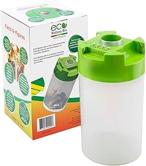 Test, Store & Recycle AA, AAA, C, D Batteries