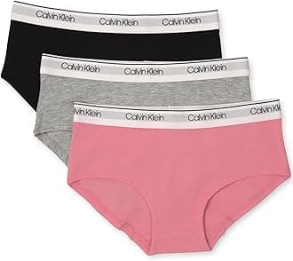 Calvin Klein Girls' Modern Cotton Hipster Underwear
