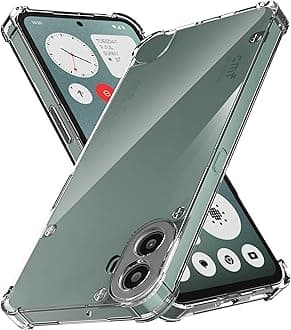 Anoowkoa TPU Case for Nothing CMF Phone 1 Phone Case Clear with Built-in Camera Lens Protector Thin Transparent Protective Back Cover Soft Flexible Bumper Hybrid Silicone Case