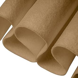 FabricLA Acrylic Felt Fabric | Soft, Non-Stiff Material | 72” Wide, 1.6mm Thick | Felt by The Yard for Crafts, Sewing, Padding & DIY Projects | 10 Yard (Sandy A048)