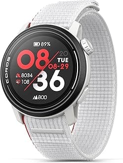 PACE 3 GPS Sport Watch –Lightweight, Comfortable Running Watch, 17-Day Battery Life, Accurate GPS, Heart Rate Monitor, Navigation, Sleep Tracking, Training Plan, Run - Chalk Nylon
