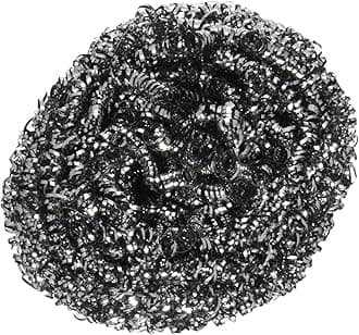 Winco SPG-50 Stainless Steel Scouring Sponge, 50gm