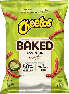 Baked Cheetos Crunchy Flaming Hot Limon, 7.625 Oz