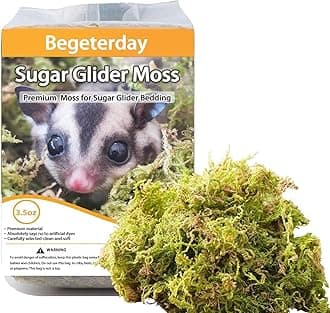 3.5oz Premium Sugar Glider Bedding, Ideal Sugar Glider Cage Accessories