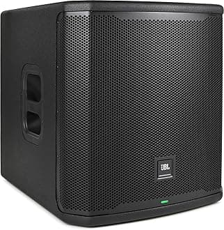 Professional PRX915XLF 15-Inch Powered Subwoofer, Portable PA, 2000 Watt, DSP, Parametric EQ, Bluetooth Low Energy (BLE), and APP Control, Black