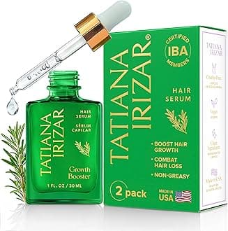 Hair Serum for Hair Growth Serum Women Made in USA - 2 Pack Scalp Serum for Hair Growth Non-Greasy Rosemary & Amla Hair Care Vegan 1 Oz Hair Loss Treatment for Women Regrowth Treatment