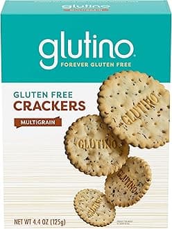 Glutino Gluten Free Crackers, Premium Rounds, Balanced Flavor, Multigrain, 4.4 oz