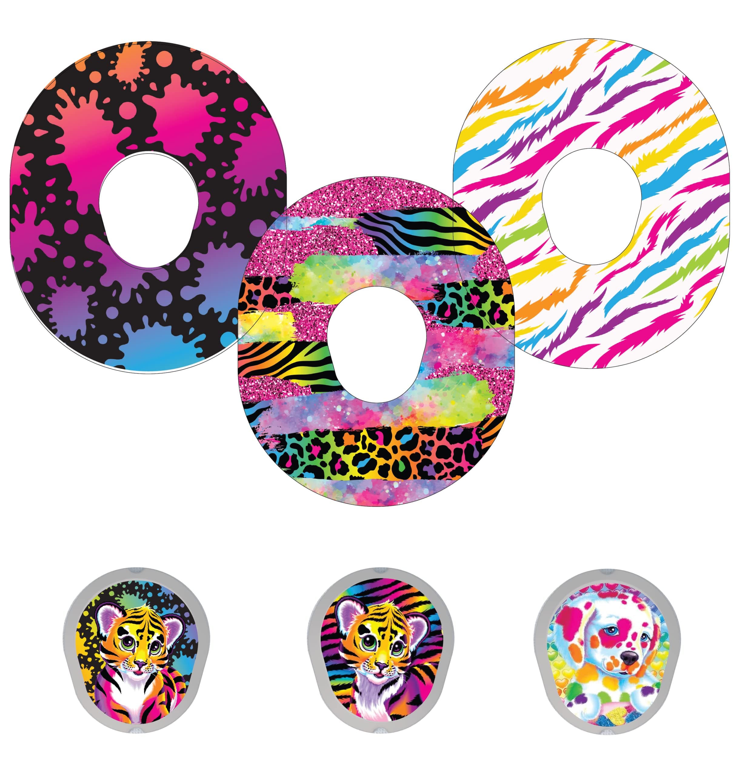 Glucomart Dexcom G7 Patch Dexcom G7 Transmitter Stickers for Dexcom G7 Stickers Waterproof Dexcom Adhesive Patch No Lift Dexcom Cover Type 1 Diabetes Stickers Girl's Dexcom G7 CGM Stickers Dexcom G7