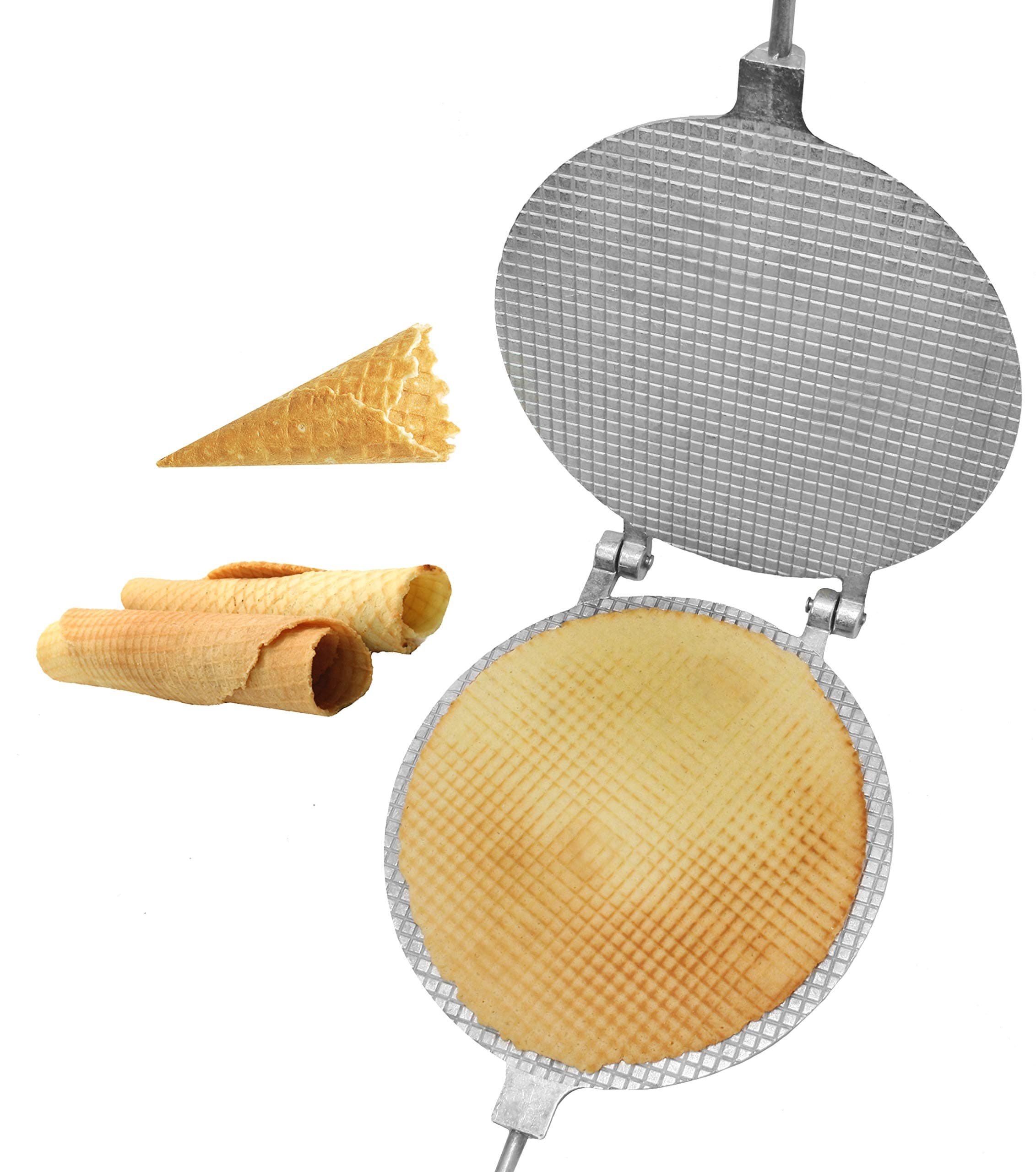 Waffle Maker - Waffle Cone Maker - Krumkake Iron - Wafer Maker - Waffle Makers - Waffle Cone Maker Machine - Stroopwafel Maker - Ice Cream - Wafer Iron Stroopwafel - ŠŠ°ŃŠµŠ»ŃŠ½ŠøŃа Š“Š»Ń ŃŃŃŠ±Š¾Ńек