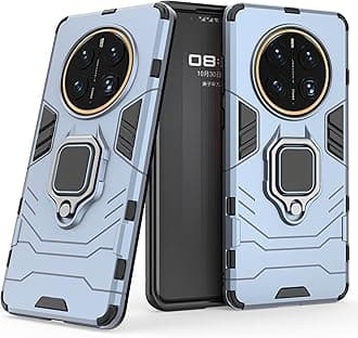 Case for HUAWEI Mate 50 Pro,Hybrid Heavy Duty Protection Shockproof Defender Kickstand Armor Case Cover,Navy