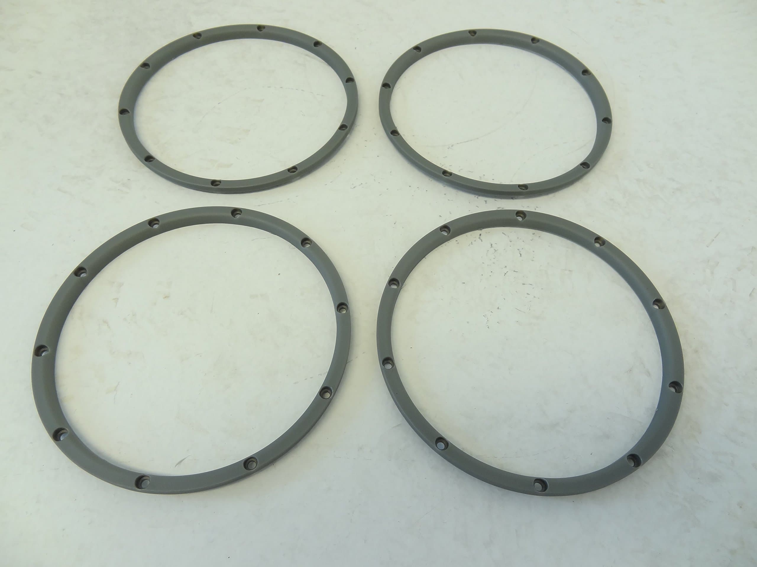King Motor RC Gray HD Plastic Inner Beadlocks (set of 4)