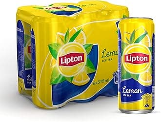 Non-carbonated Iced Tea Lemon Flavour, 6 x 315 ml