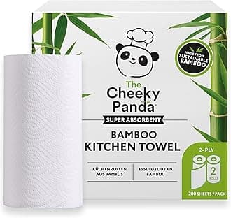 Bamboo Paper Towels Mega 100 Sheet Paper Towels Rolls 200 x 2 Ply Paper Towel Sheets Strong and Sustainable.
