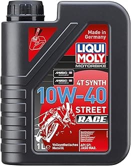10W-40 4T Street Race 1Lt Motorcycle Oil (20753)