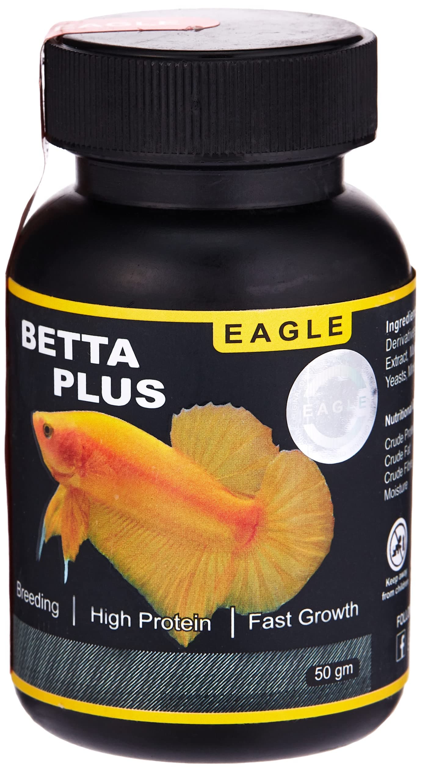 VAYINATO Horizone, Eagle Betta Plus, 50 gm, Black