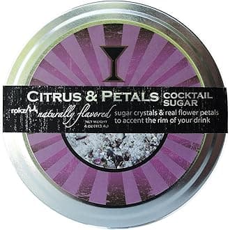 Citrus & Petals Cocktail Sugar Rimmerz, 4 Ounce