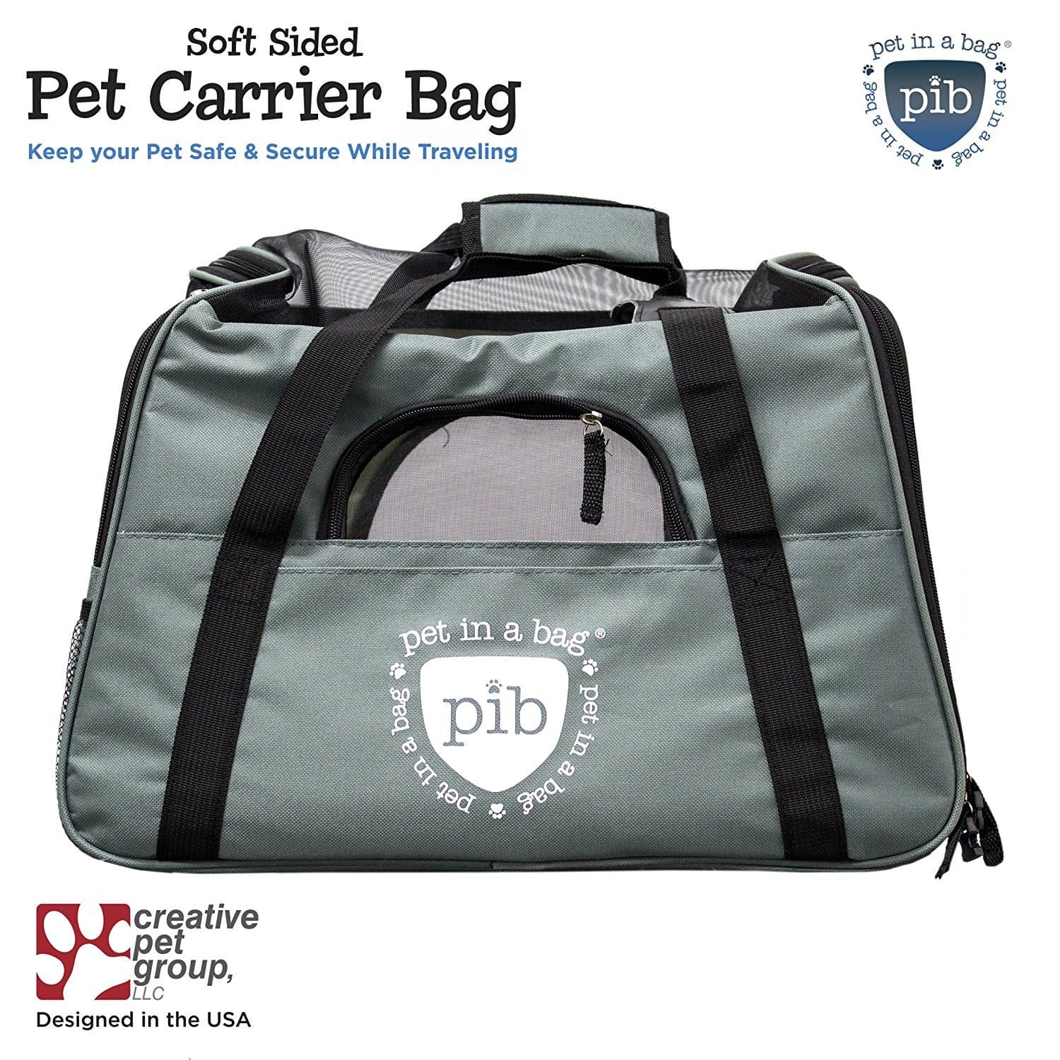 Airline Approved Pet Carriers Grey