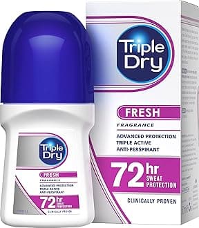 Women | Fresh Fragrance Anti-Perspirant Roll On 50ml | 72-Hour Protection Against Excessive Sweating | Fights Odour | Triple Active Formula | Clinically Proven | Female