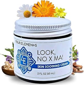 - Look NO X MA Skin Soothing Cream 2 OZ | 100% Organic Calendula and Chamomile Infused, Body and Face Moisturizing Cream | Handmade Plant Rich Hydrating Moisturizer for Dry, Irritated, Sensitive Skin