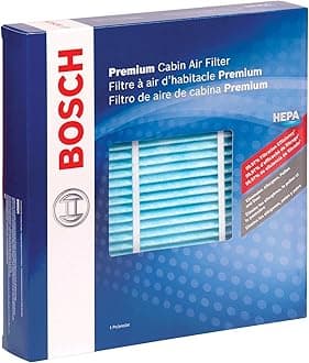 BOSCH 6002C HEPA Cabin Air Filter - Compatible with Select Acura CL, TL; Honda Accord