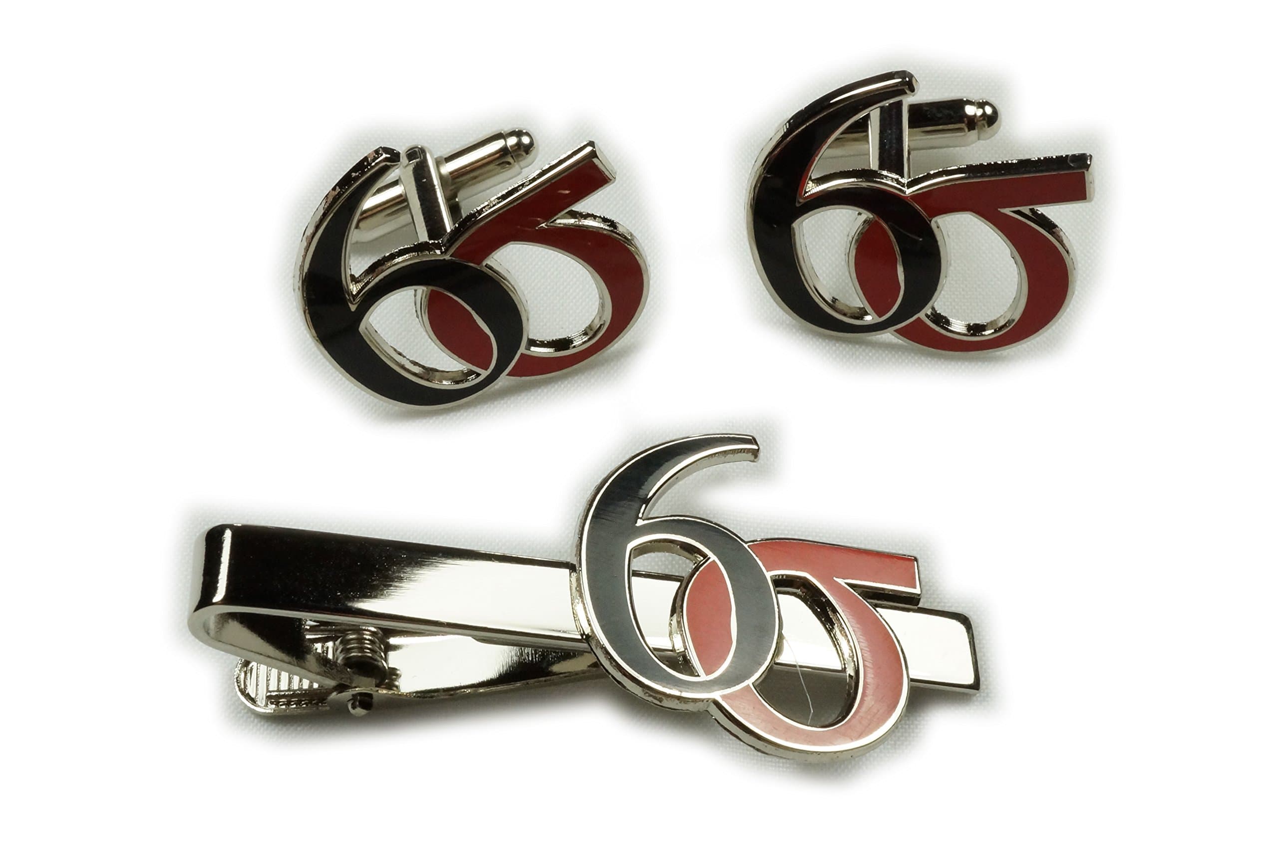 SIX Sigma Certification Black Belt Lean TIE BAR Clip Cufflinks Set
