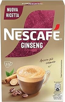 Nescafe Ginseng Coffee Instant 10 Ct. Made in Italy
