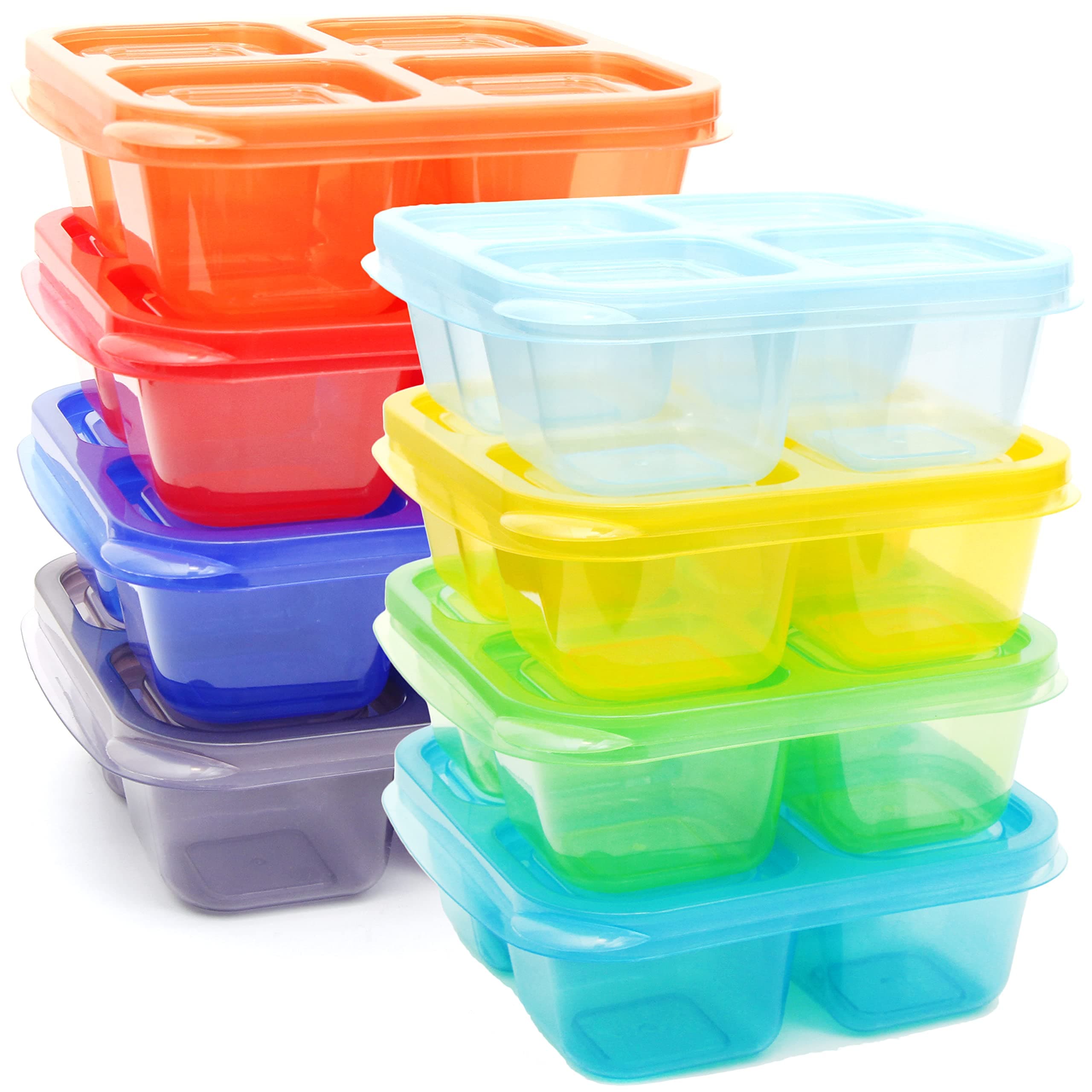 4-Compartment Snack Box