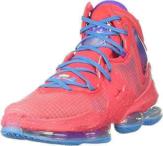 NIKELebron XIX Mens Basketball Trainers CZ0203 Sneakers Shoes (UK 10 US 11 EU 45, Siren red Laser Blue 600)