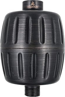 Heavy Duty Shower Filter – Advanced 30x Filtration - Universal Multi-Stage Shower Head Filter Reduces Chemicals, Chlorine & Odors - Oil Rubbed Bronze (SF500)