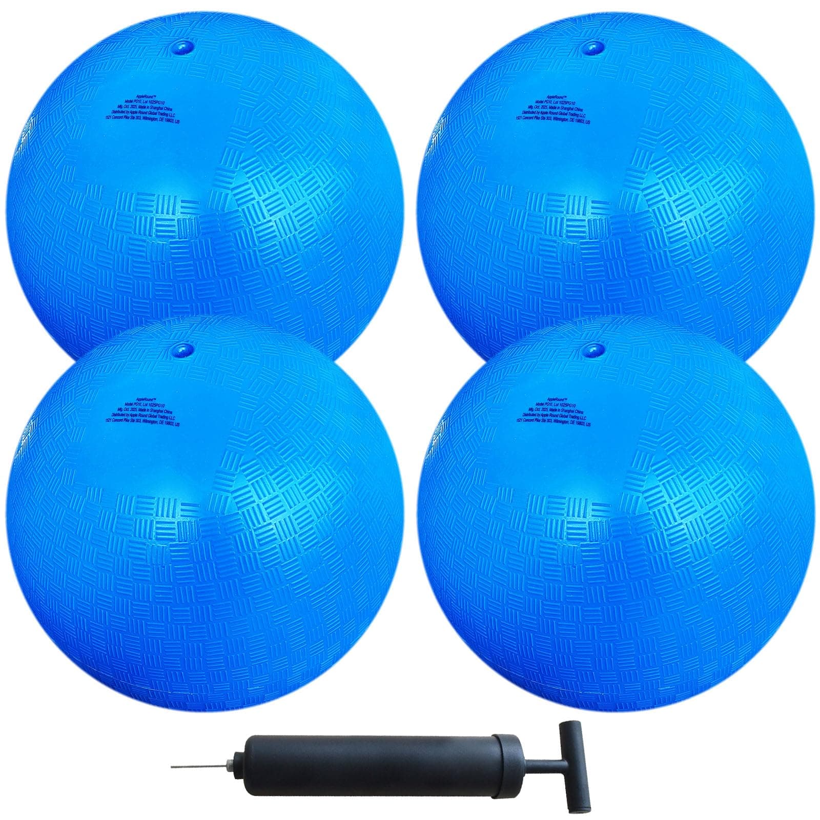 Blue 4-Pack 8.5″ Dodgeball