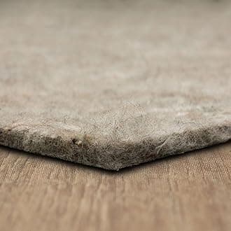 Mohawk Home Felt Rug Pad 10' x 14' - 1/2 Inch Thick Cushion for Area Rugs, Protective Underlay for Hardwood Floors, Comfort and Insulation – Felt Only Pad