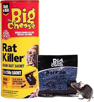 STV Rat & Mouse Killer Grain Bait Sachet - 25g x 6