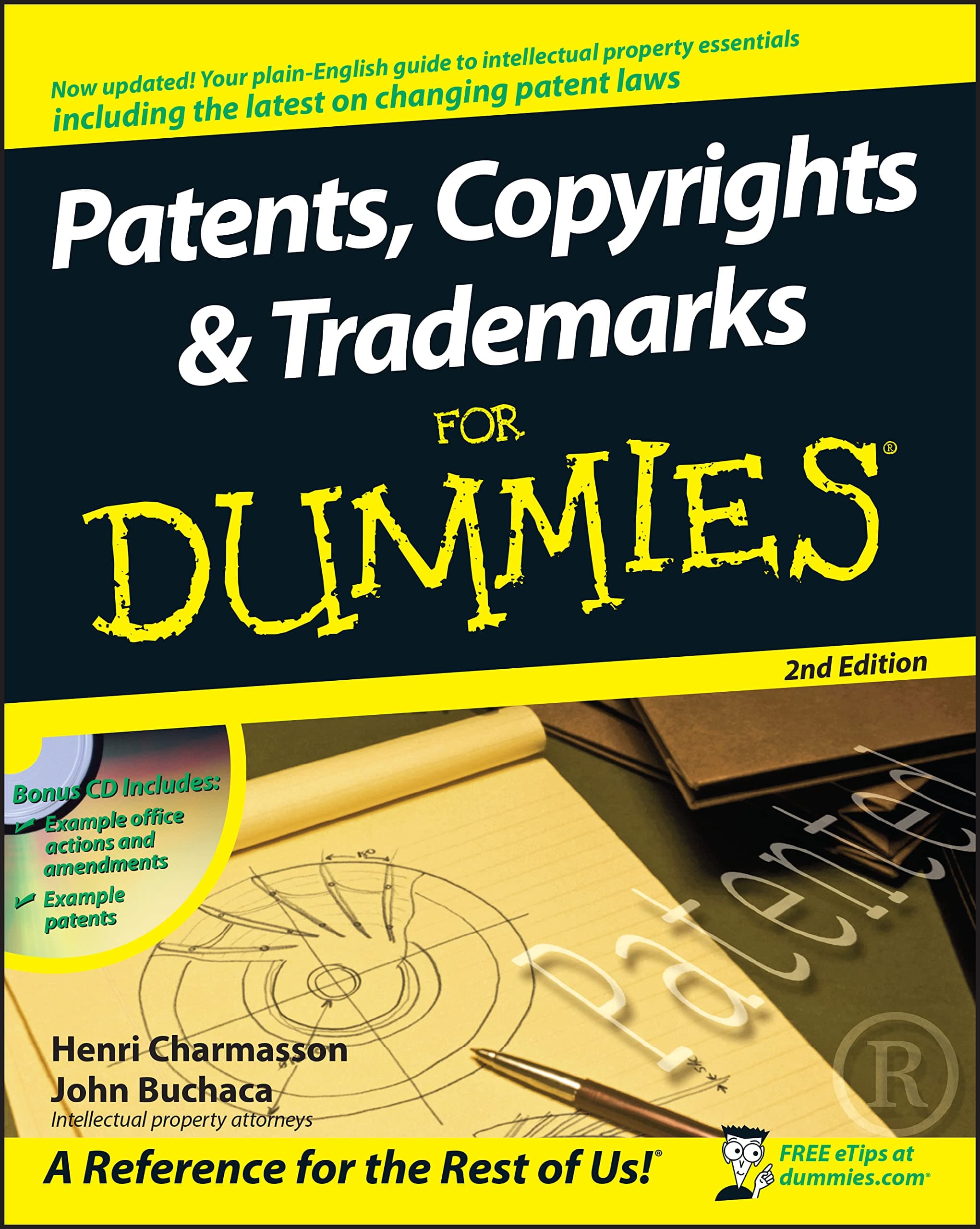 Patents, Copyrights and Trademarks For Dummies