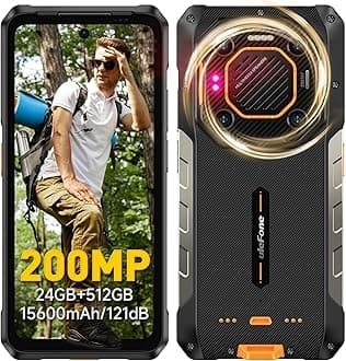 Armor 26 Ultra 5G Rugged Smartphone, MTK Dimensity 8020 24GB+512GB, 200MP Quad Camera, 15600mAh(120W), 33W Dock Charging, 121dB Speaker, 6.78" FHD+ Corning Gorilla Screen, IP68/69K, Android 13