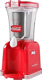 Nostalgia RSM650COKE 32- Ounce Slush Drink Maker, 32 oz, Coke Red